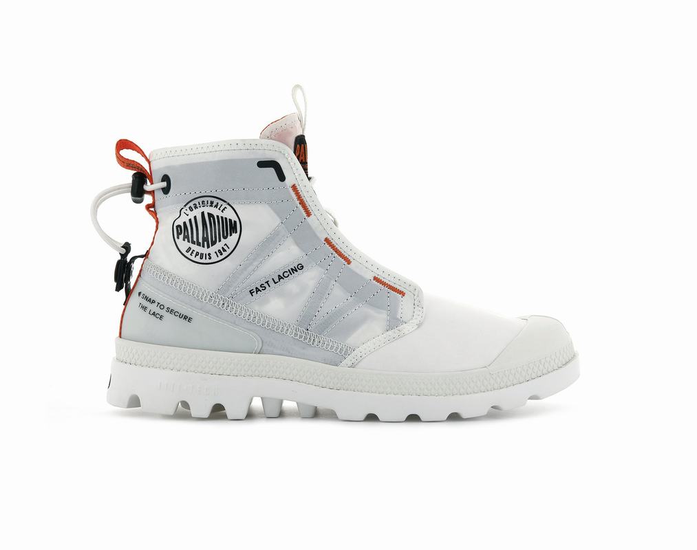 Botas Palladium Pampa Travel Lite Hombre - Blancas ||EFYP-17405||